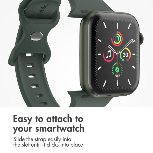 imoshion Silicone⁺ Strap Apple Watch | 38/40/41/42 mm - Size S/M - Olive