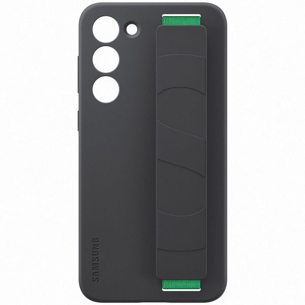 Samsung Originele Silicone Grip Backcover Samsung Galaxy S23 Plus - Zwart