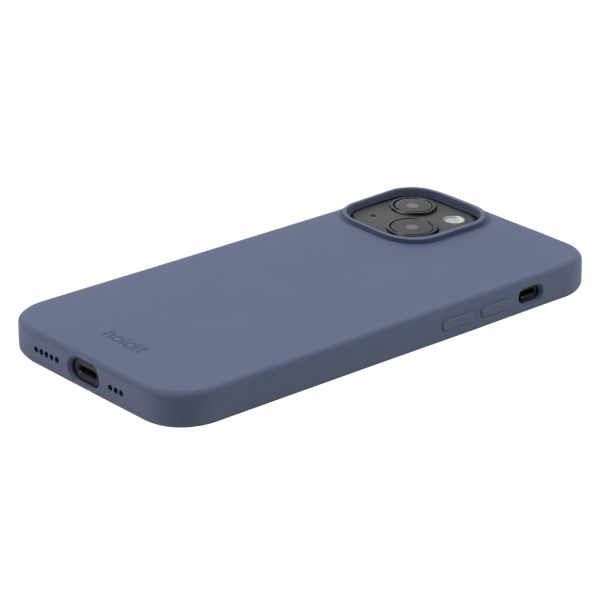 Holdit Silicone Case Apple iPhone 15 - Pacific Blue