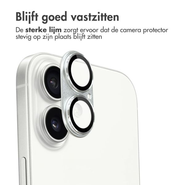 imoshion Camera Protector Glas 2 Pack Apple iPhone 17 - Silver