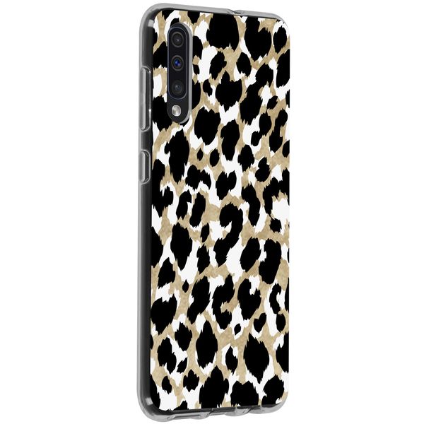 Design Backcover Samsung Galaxy A50 / A30s - Panter Zwart