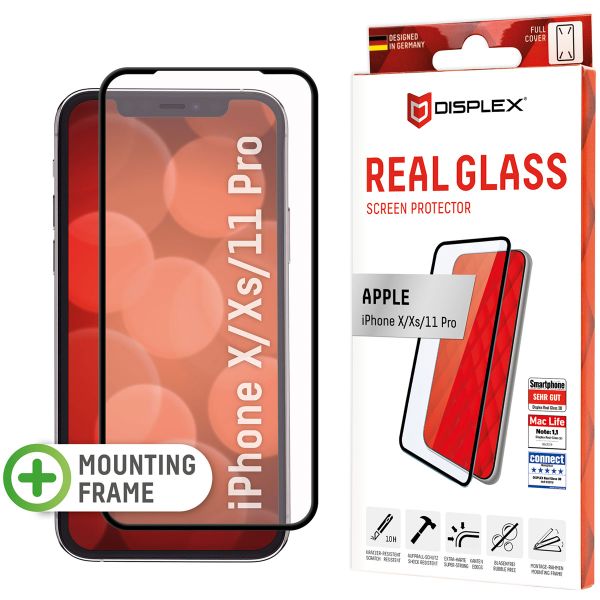 Displex Screenprotector Real Glass Full Cover iPhone 11 Pro / Xs / X