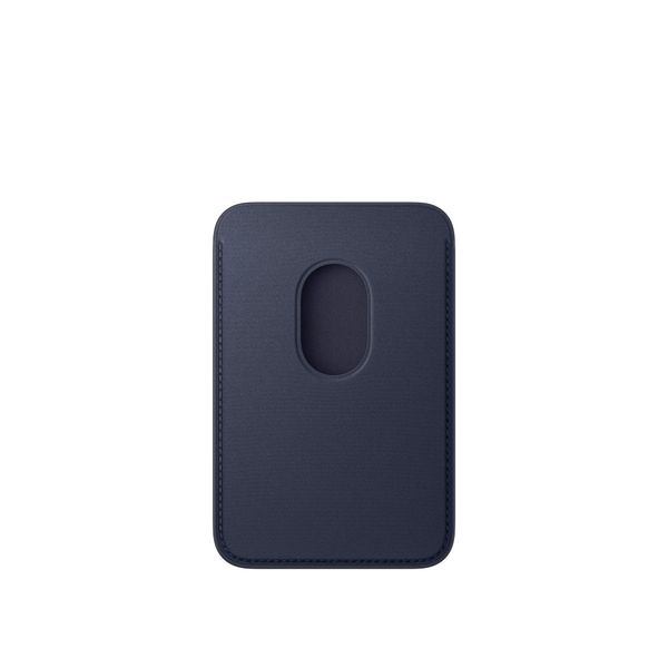 Apple FineWoven Wallet MagSafe with 'Find My' feature - Navy