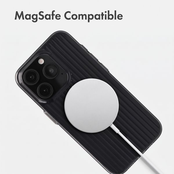 Accezz Lite Case with MagSafe | Fluted | Apple iPhone 15 Pro - Black