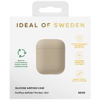 iDeal of Sweden Silicone Case Apple AirPods 1 / 2 - Beige