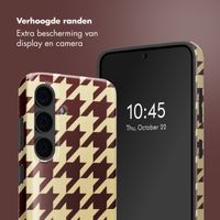 Selencia Vivid Backcover Samsung Galaxy S24 - Pied-de-Poule