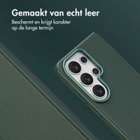 Accezz MagSafe Leather Backcover Samsung Galaxy S26 Ultra - Cedar Green