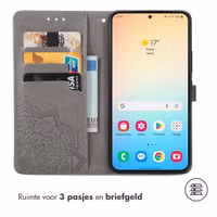 imoshion Mandala Bookcase Samsung Galaxy S24 / S25 - Grijs