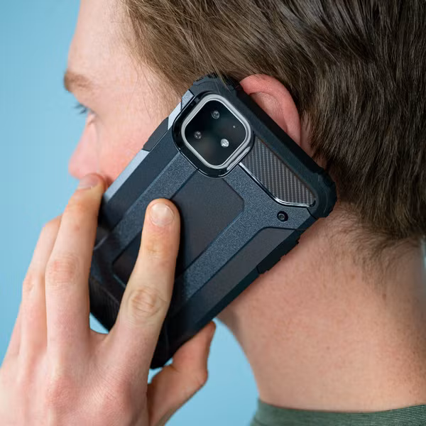 imoshion Rugged Xtreme Backcover Huawei P Smart (2020) - Donkerblauw