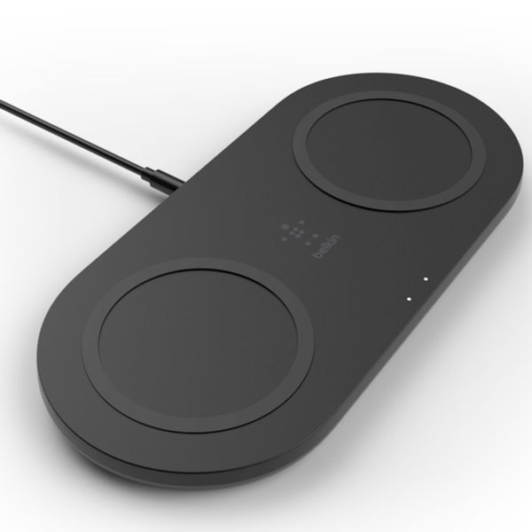 Belkin Dual Wireless Fast Charging Pads - 15W - Zwart