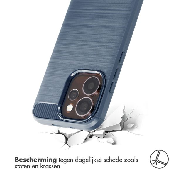 imoshion Brushed Backcover Oppo Reno15 Pro (5G) - Donkerblauw
