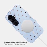 Selencia Vivid Wavy Backcover met MagSafe Samsung Galaxy S26 - Happy Dots Digital Sky