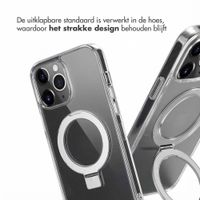 Accezz Ring Stand Backcover met MagSafe Apple iPhone 13 Pro Max - Transparant