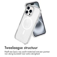 imoshion Sparkle Backcover met MagSafe Apple iPhone 16 Pro Max - Glitter Transparant