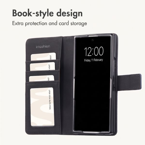 imoshion Luxury Bookcase Samsung Galaxy Z Fold 8 Ultra - Dark Brown