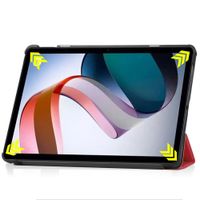 imoshion Trifold Bookcase Xiaomi Redmi Pad - Rood