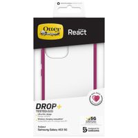 OtterBox React Backcover Samsung Galaxy A53 - Transparant / Roze