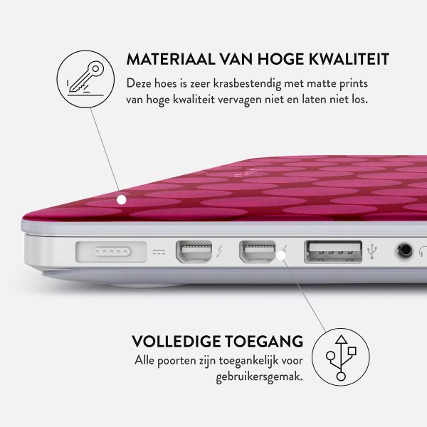 Burga Hardshell Cover Apple MacBook Pro 14 inch (2021 / 2023 M3 chip / 2024 M4 chip / 2025 M5 chip) - Reset Button