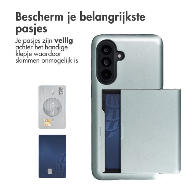 imoshion Backcover met pasjeshouder Samsung Galaxy A37 (5G) - Groen
