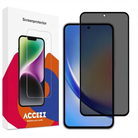 Accezz Gehard Glas Privacy Screenprotector Samsung Galaxy A35 / A55 - Transparant