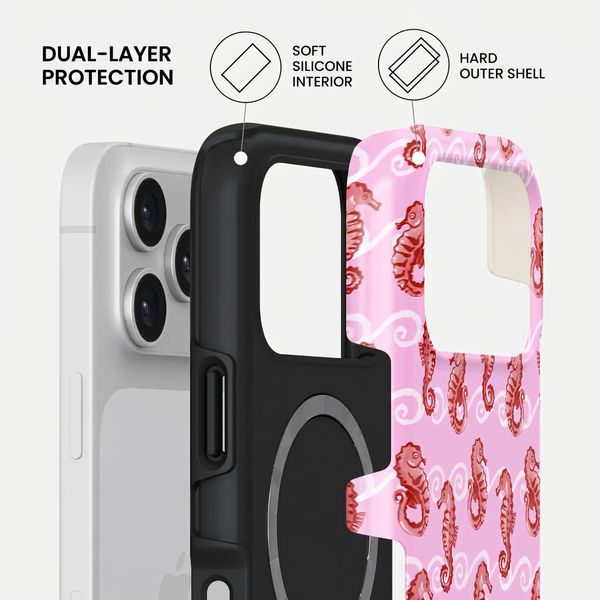 Burga Tough Back Cover with MagSafe Apple iPhone 17 Pro - Coral Reef