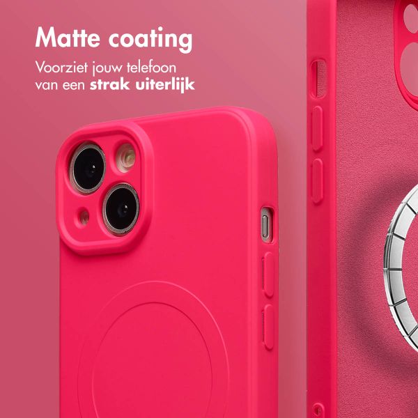 imoshion Color Backcover met MagSafe Apple iPhone 14 - Neon Pink