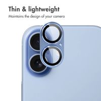 imoshion Camera Protector Glass 2-pack Apple iPhone 17 - Mist Blue