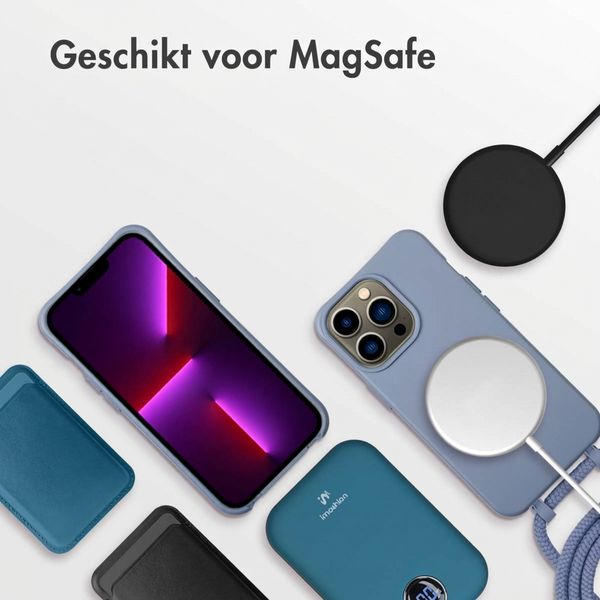 imoshion Color Backcover met afneembaar koord met MagSafe Apple iPhone 13 Pro - Ash Blue