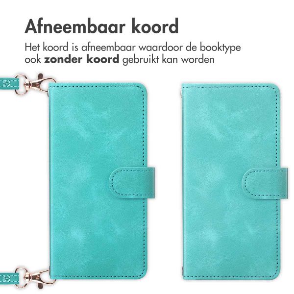 imoshion Bookcase met koord Google Pixel 9A - Turquoise