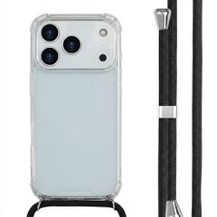 imoshion Transparante Backcover met koord Apple iPhone 17 Pro - Zwart