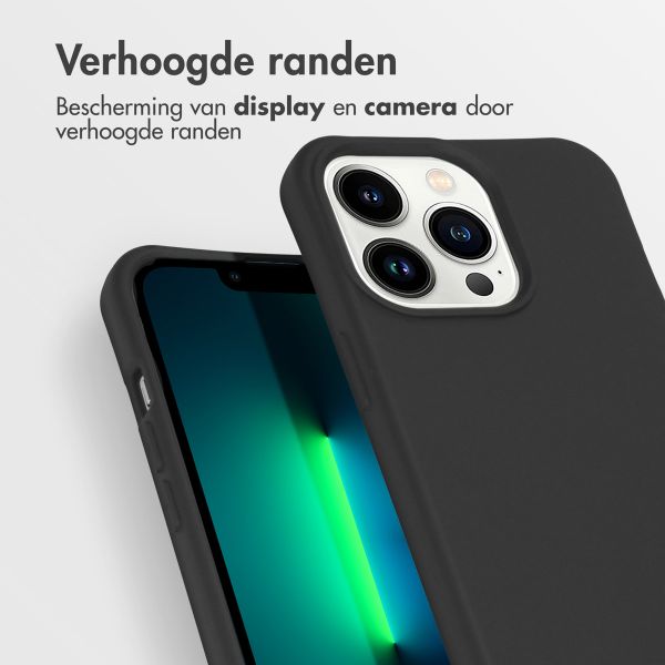 imoshion Color Backcover met afneembaar koord iPhone 13 Pro - Zwart