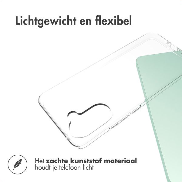 imoshion Shockproof Case OnePlus Nord CE5 - Transparant