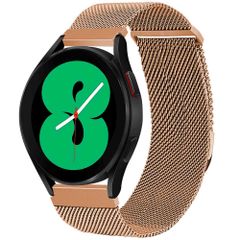 imoshion Milanees magnetisch bandje  - Universeel 20 mm aansluiting - Maat S - Rosé Goud