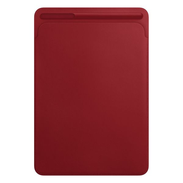 Apple Leather Sleeve Apple iPad 9 (2021) 10.2 / iPad 8 (2020) 10.2 / iPad 7 (2019) 10.2 / Air 3 (2019) / Pro 10.5 (2017) - Red