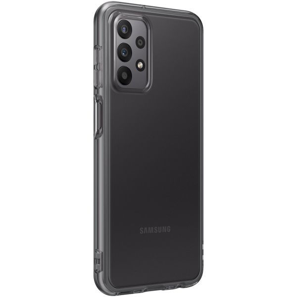 Samsung Originele Silicone Clear Cover Galaxy A23 (5G) - Black