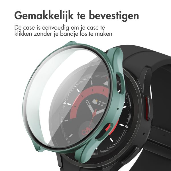imoshion Full Cover Hardcase Samsung Galaxy Watch 5 - 40 mm - Donkergroen