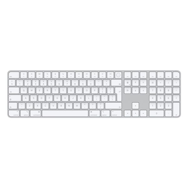 Apple Magic Keyboard met Numpad en Touch ID - Draadloos Toetsenbord - QWERTY / INT - Wit