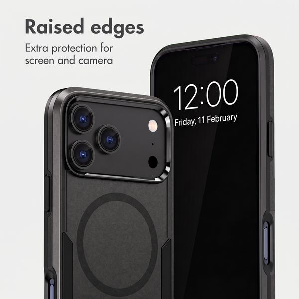 imoshion Backcover with MagSafe Apple iPhone 18 Pro / 17 Pro - Black