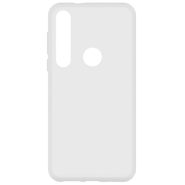 Softcase Backcover Motorola Moto G8 Plus - Transparant