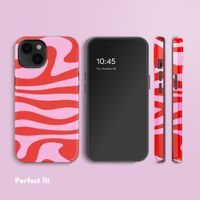 Selencia Vivid Back Cover with MagSafe Apple iPhone 14 - Dream Swirl Pink