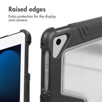 Accezz Rugged Trifold Bookcase Apple iPad 9 (2021) 10.2 inch / iPad 8 (2020) 10.2 inch / iPad 7 (2019) 10.2 inch - Dark Blue