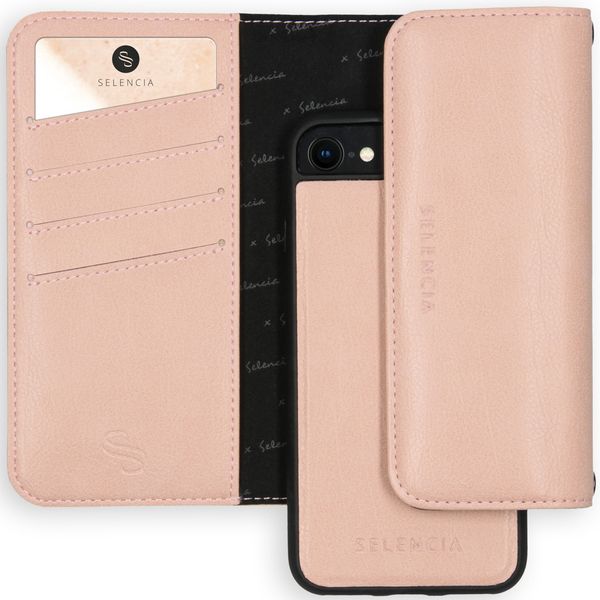 Selencia Uitneembare Lederen Clutch iPhone SE (2022 / 2020) / 8 / 7 / 6(s)