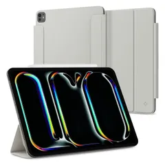 Spigen Air Skin folio OneTap Apple iPad Pro 13 (2024) M4 - Grijs