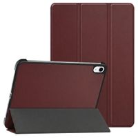 imoshion Trifold Bookcase Apple iPad Air 11 inch (2026) M4 / (2025) M3 / (2024) M2 / Air 5 (2022) / Air 4 (2020) - Bordeaux