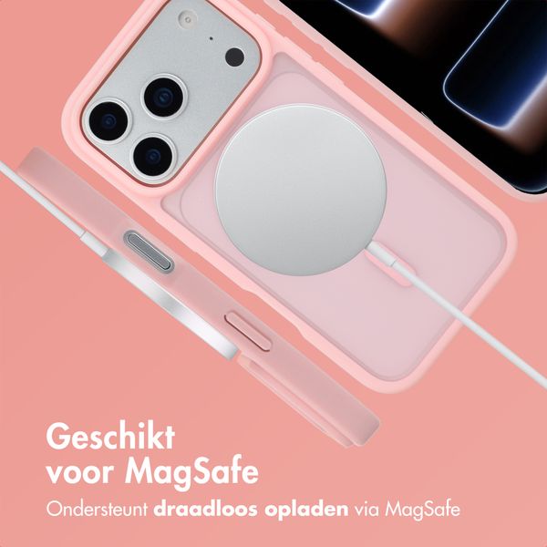 imoshion Color Guard Backcover met MagSafe Apple iPhone 17 Pro - Lichtroze