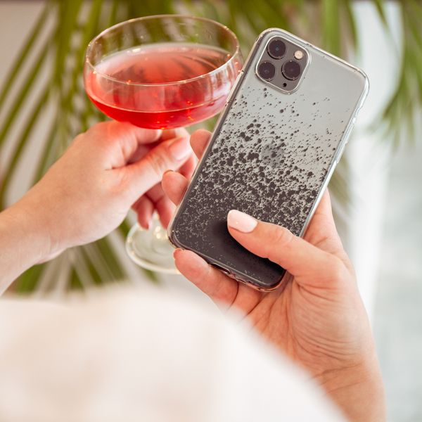 imoshion Design hoesje Samsung Galaxy S9 - Spetters - Zwart