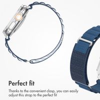 Accezz Nylon Alpine Band Apple Watch | 44/45/46/49 mm - Dark Blue
