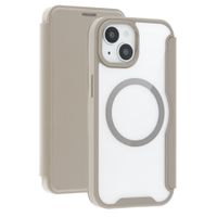 imoshion Transparent Bookcase with MagSafe Apple iPhone 15 - Beige