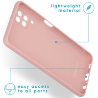 imoshion Color Backcover Samsung Galaxy A12 - Dusty Pink