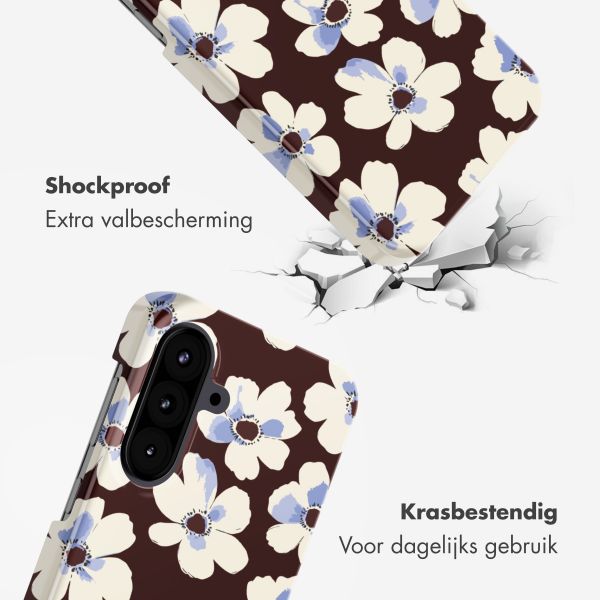 Selencia Vivid Backcover Samsung Galaxy A57 (5G) - Choco Flower Pop